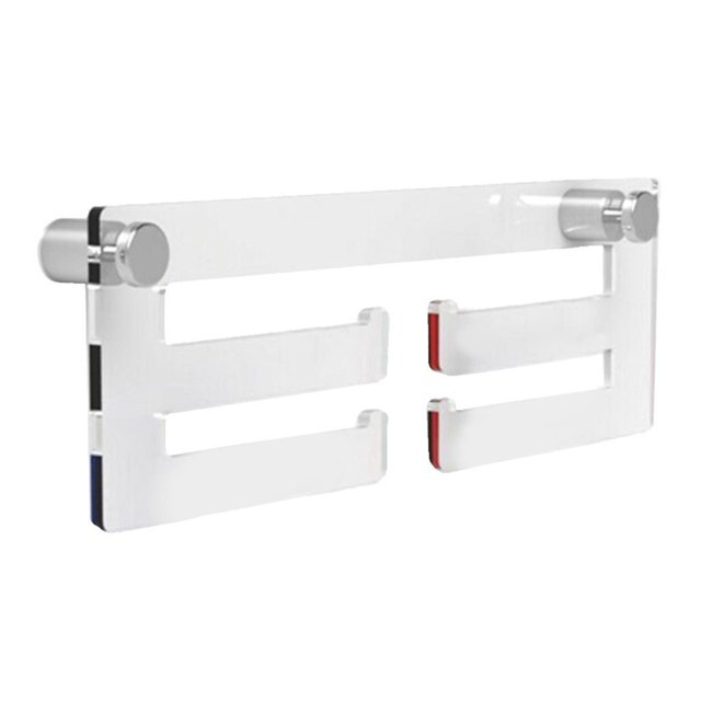 Wosthever Medals Hanger Holder Display Rack 3 Many Holds Tier Medals 30x10cm Deportes y aire libre Claro