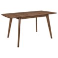 thumbnail image 2 of HomeStock Rococo Romance Rectangular Dining Table Natural Walnut, 2 of 2