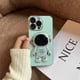 thumbnail image 1 of Funda con soporte plegable de astronauta galvanizada para iphone 11 12 13 Pro Max 14 pro x xr xs 7 8plus, funda protectora de película de cristal para cámara Tan Jianjun unisex, 1 of 2