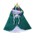 thumbnail image 2 of Capa de Navidad para Perro y gato Sunnimix Verde M, 2 of 8