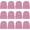 Pink, variant on 12 Packs Beanies Winter Hats Warm Variety Pack, Colors Cuffed Knit Caps for Boys Girls Wholesale
