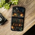thumbnail image 6 of 3 in 1 Vintage Bookshelf Phone Case Set, Dark Academia Bookworm Aesthetic Cover for iPhone 16 15 14 13 12 11 Pro Max Plus Mini, 6 of 6