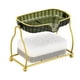 thumbnail image 4 of Jabonera Macarena Soporte de jabón multifuncional de 2 capas con contenedor de jabón Verde, 4 of 8