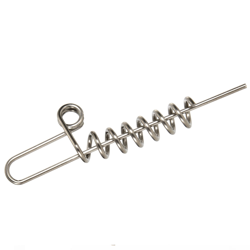 CIYISON Worms Lures Spring Lock Pins 45/60mm To Fixed Latches Needle Soft Lures Tools