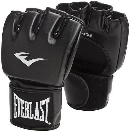 Everlast MMA Open Palm Grappling Glove, Black