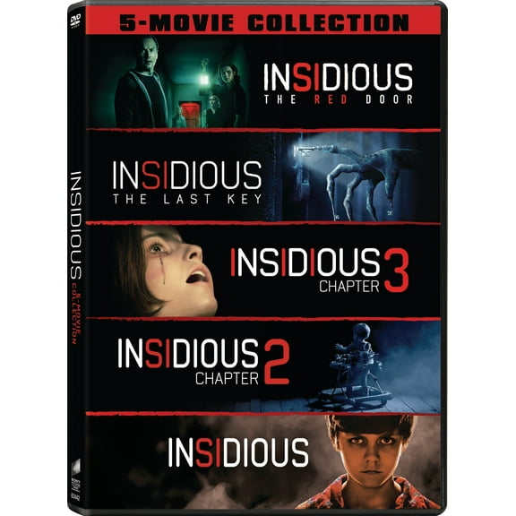 Insidious / Insidious: Chapter 2 / Insidious: Chapter 3 / Insidious: The Last Key / Insidious: The Red Door - Multi-Feature - DVD