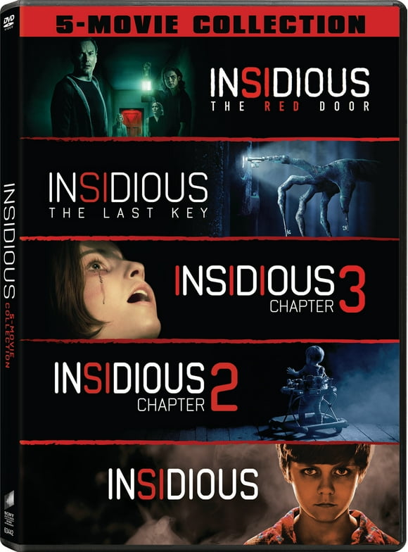 Insidious / Insidious: Chapter 2 / Insidious: Chapter 3 / Insidious: The Last Key / Insidious: The Red Door - Multi-Feature - DVD