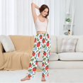 thumbnail image 5 of FORMRS Women's Pajama Pants with Pockets Soft Comfy Loungewear Sleep Bottom, Sizes S-2XL, Vibrant Strawberries, 5 of 8