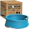 1" x 100 Ft. Commercial Grade Heavy Duty Garden Hose by Aeromixer