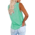thumbnail image 2 of Sherrylily Women Tank Tops Crew Neck Sleeveless Casual Loose Fit Tee Shirts S-2XL, 2 of 7