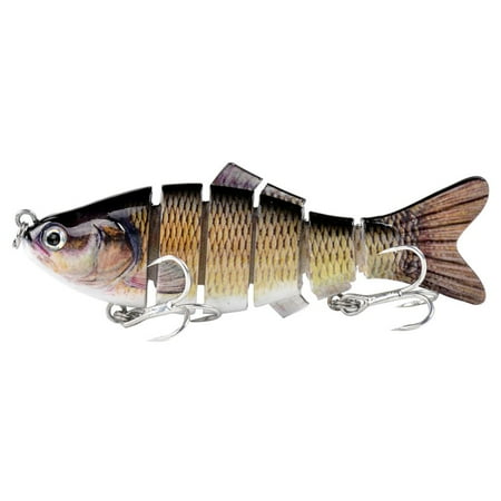 5 S-ection Multi-section Swimming Bait Barracuda Road Sub-hard Bait Bait 10cm17g
