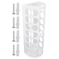 thumbnail image 3 of vinyl storage rack Vinyl Storage Rack 14-Holes Vinyl Roll Holder for Craft Room Wrapping Paper, 3 of 8
