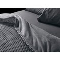 thumbnail image 3 of Relaxblanket Funda Nórdica De 48 X 78 Pulgadas Para Manta Con Peso Premium Super Suave Minky Dot Gris Oscuro, 3 of 5