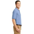 thumbnail image 3 of Port Authority Tall Silk Touch Polo-LT (Light Blue), 3 of 6