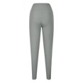 thumbnail image 3 of Admvng Leggings for Women Solid Plus with Pocket Elastic High Waist Leggings, Size XL-5XL, 3 of 6