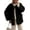 Black, variant on PRETTYGARDEN Women's Winter Coats Long Sleeve Button up Fuzzy Sherpa Fleece Jackets Outerwear Fall Fashion Clothes