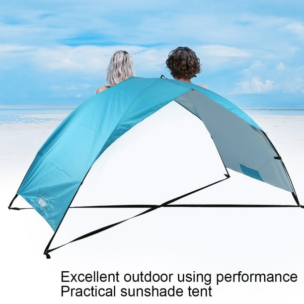 Tente de camping extérieure robuste 3 x 3 m auvent parasol abri pluie et  plus