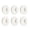 White, variant on 6Pcs Floor Foot Switches Round Inline Foot Pedal Lamp Switches Step on Button Control Floor Footswitch