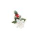 thumbnail image 1 of Árbol de Navidad Decoraciones Agujas de Navidad, Frutas Rojas, Flores de Navidad, Colgantes de Árbol de Navidad, Cajas de Regalo de Navidad, Artesanías Decorativas Árbol de Navidad Rojo, 1 of 6