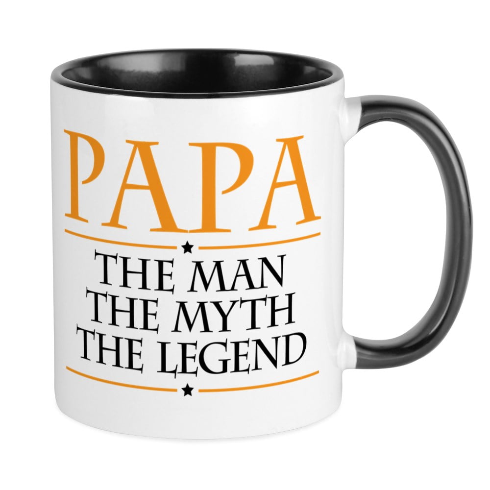 papa the man the myth the legend mug