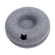 thumbnail image 5 of Cueva para gatos para varios gatos, cuevas para gatos de interior, cama tipo túnel para gatos, cama para gatos con forma de donut desmontable y lavabl Azul oscuro 50cm Salvador Cueva del gato de fieltro, 5 of 10