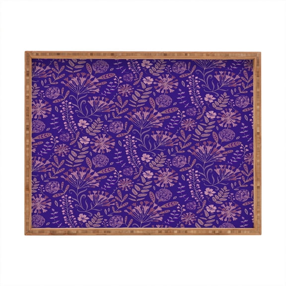 Society6 Millie by Pimlada Phuapradit Rectangular Bamboo Tray