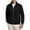 Black, variant on ZHOGXU Zip Up Sweatshirts For Men High Collar Zipper With Fleece Warm Cozy Regular Fit Sleeveless Hoodless For Wear And Layering Work Casual