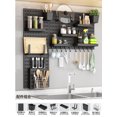 thumbnail image 1 of Punch-free Hole Board  Rack Kitchen Hole Board Accessories  Finishing Display Rack Multifunctional Hole Board, 1 of 7