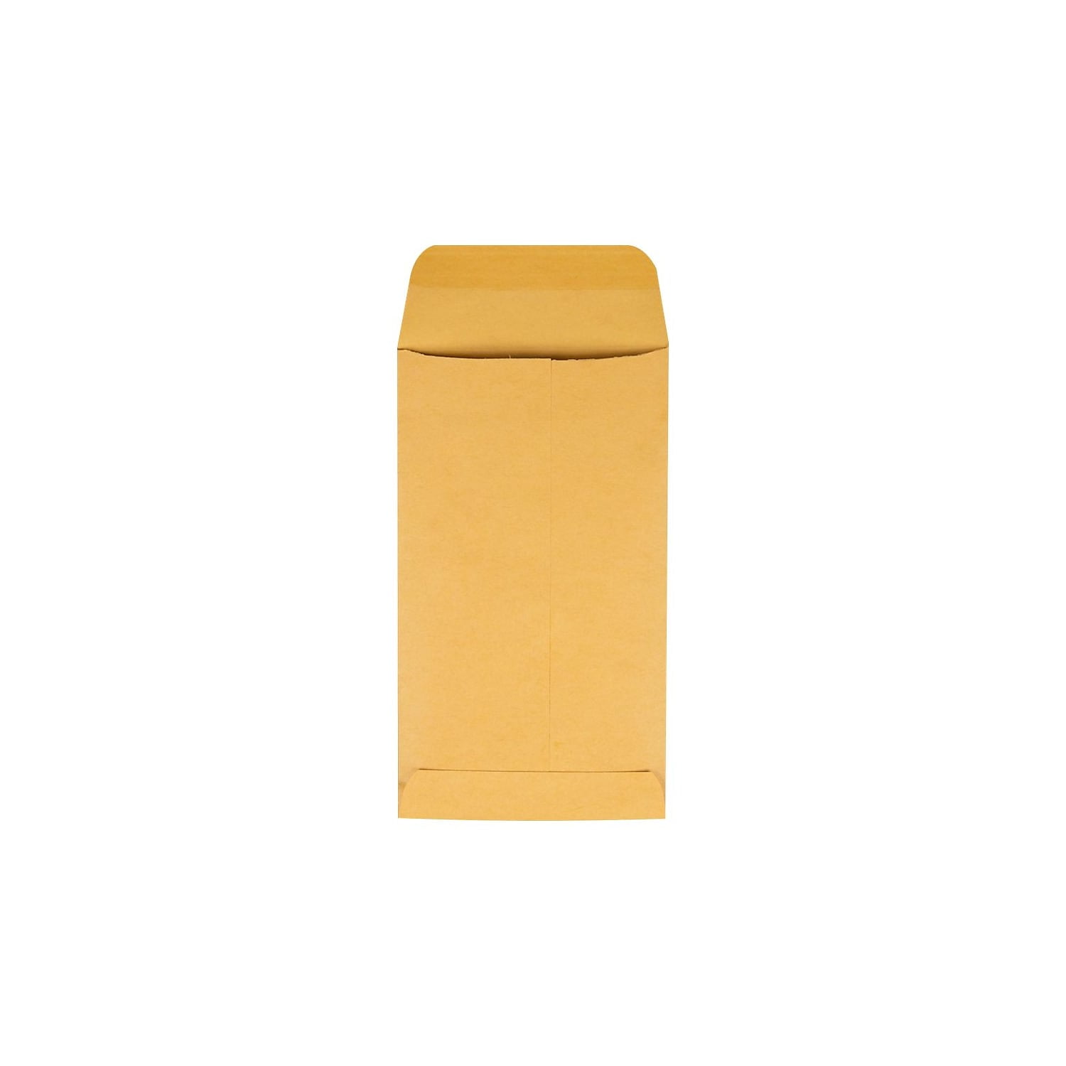 Brown Kraft Quality Park Kraft Coin/Small Parts Envelopes with Split Gum Seal 5 1/2 3 1/8 x 5 1/2 Box of 500 