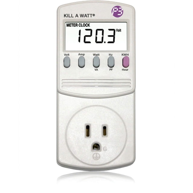 El monitor de consumo de electricidad P3 P4400 mata un vatio