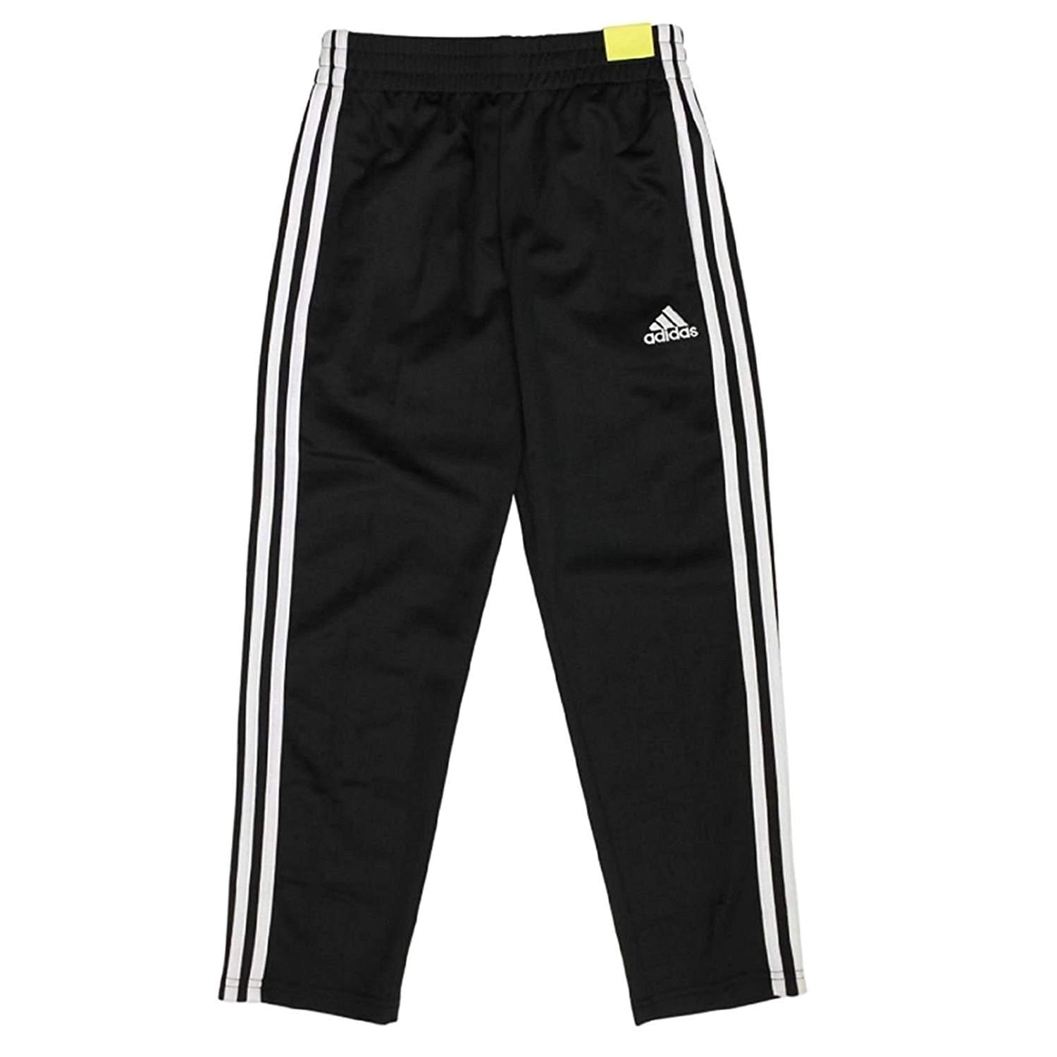 Adidas Boys 3 Stripe Performance Track Pants (Black, Small-8) - Walmart.com