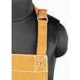 thumbnail image 3 of MALLOWEX Womens Canvas Apron for Kitchen with an Adjustable Neck with Long Ties | Cooking Kitchen Chef Apron for Women Men | 27.5 x 33 Inch | 100% Natural Cotton Washed Apron | Yellow, 3 of 6