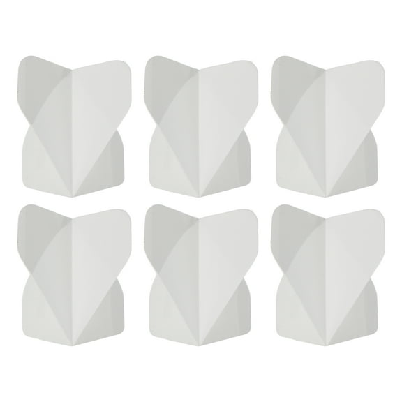 Uxcell Dart Flights, 6 Pack PET Standard Darts Accessories White