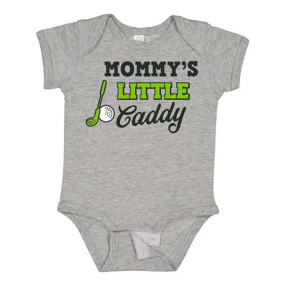 Inktastic Mommys Little Caddy with Golf Club and Ball Boys or Girls Baby Bodysuit