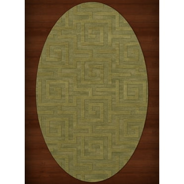 Dalyn Dover Area Rug DV13 Dv13 Pear Squares Maze 8' x 10' Oval