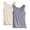 Light Gray, variant on Women's Cooling Ice Silk Tanks with Seamless Construction and Soft Drape Featuring Breathable Fabric for Summer Days Lounging at Home Office Wear Blue L