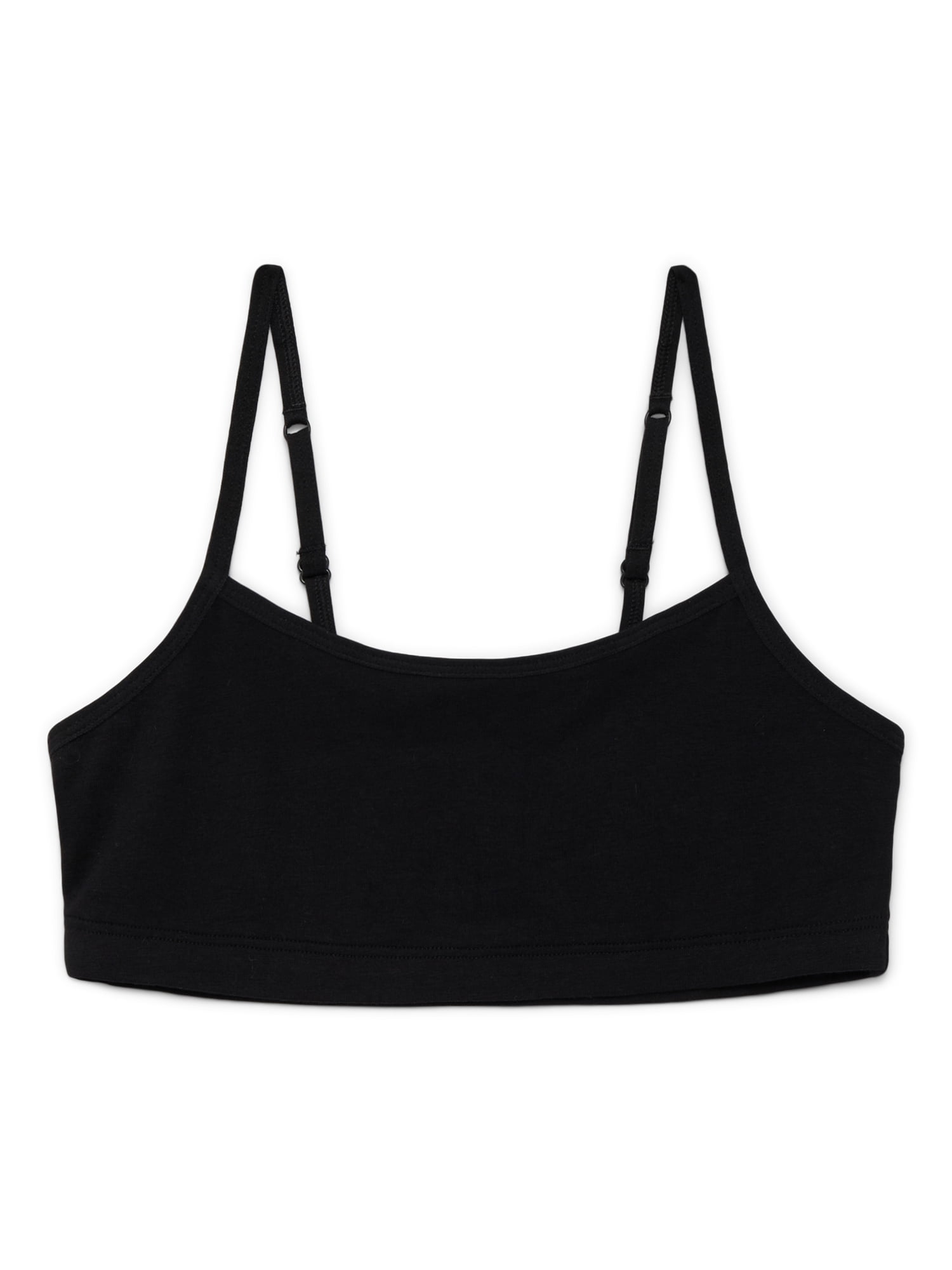 Wonder Nation Girls Cotton-Blend Bralette Bundle, 5-Pack, Sizes XS-2XL