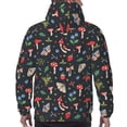 thumbnail image 7 of Sigee Forest Flora and Insects for Men's Pullover Hoodie Sweatshirts Adult Casual Long Sleeve Sweatshirts ,Sizes S-4XL-3X-Large, 7 of 7