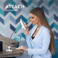 thumbnail image 4 of Flexible Magnifying Mirror 10x With Led Light And Gooseneck, Lighted Travel Makeup Mirror, Lock Suction, Natural Daylight Led, Cordless And Portable, 4 of 4