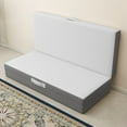 thumbnail image 5 of 4 Inch Queen Sized Tri-fold Memory Foam Mattress with Medium Firmness Which Brings you a Comfortable Sleeping Experience in a Box., 5 of 6