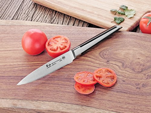 Cangshan 59885 X Series German Steel Forged Serrated Utility Knife, 5