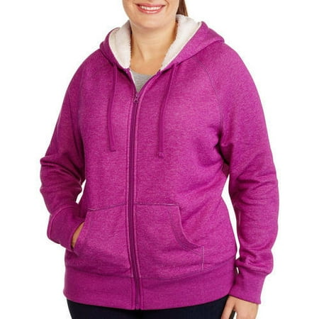 sherpa plus size pullover