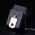 thumbnail image 4 of de identificación de médica de acero inoxidable 316L + conjunto de colr para mujeres y hombres Sunnimix Pulsera, 4 of 8
