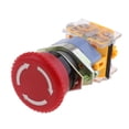 thumbnail image 2 of LA39-11ZS NC/NO Emergency Stop Self Locking Push-button Switch Red for, 2 of 8