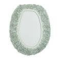 thumbnail image 3 of Better Trends U-Shape Toilet Rug 100% Cotton Water Absorbent, Reversible Machine Washable Lid Cover Bathroom Floor Decor, 18"x20"|20"x20" 2 Piece Set Dark Sage Lux Collection, 3 of 4