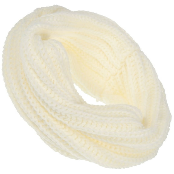 ELAYARD Beige Thick Scarf for Winter Use Premium Knitted Scarf Stylish and Cozy