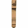 thumbnail image 3 of Ekena Millwork 4"W x 18"D x 26"H Balboa Craftsman Rough Sawn Bracket, Western Red Cedar, 3 of 4