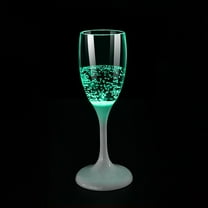 Water Bottle Clearance! A Cup Led Luminous Cups Light Up Champagne Glasses Stemless Champagne Flutes Ambient Champagne Glasses Food Grade Creative Wine Glasses for Festivals Christmas (4.1 Oz Multi