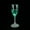 Green, variant on Clearance Glass&Bottle under $5,LED Luminous Cups Light Up Champagne Glasses Stemless Champagne Flutes Ambient Champagne Glasses Food Grade Creative Wine Glasses For Festivals Christmas (4.1 Oz