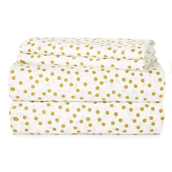 Gold Dot Sheet Set - Full